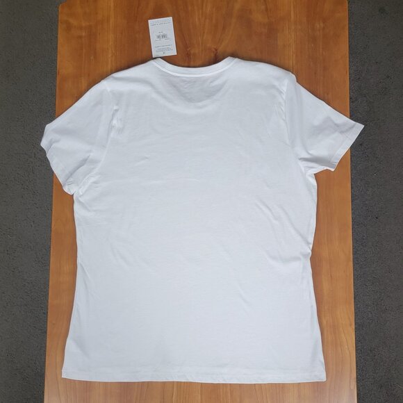 NWT Life Is Good White Crew Neck Short Sleeve Tee Flip Flop Heart - L - Picture 6 of 12